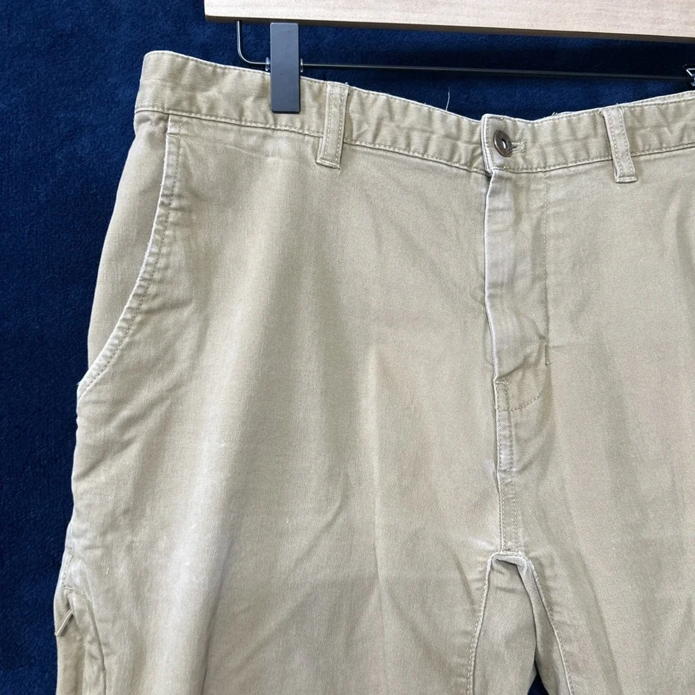 The North Face‎ Mens Straight Leg Jeans Size 35 Khaki Outdoors Camping Preppy